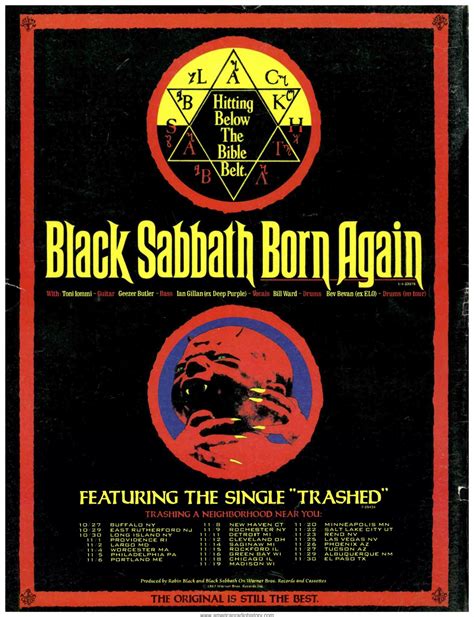 black sabbath born again tour 1983